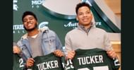 Mel Tucker's kids, Christian and Joseph